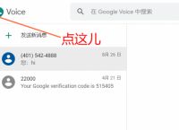 GoogleVoice虚拟号码的简单介绍