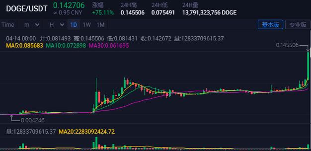 狗狗币今日走势,狗狗币今日价格走势图