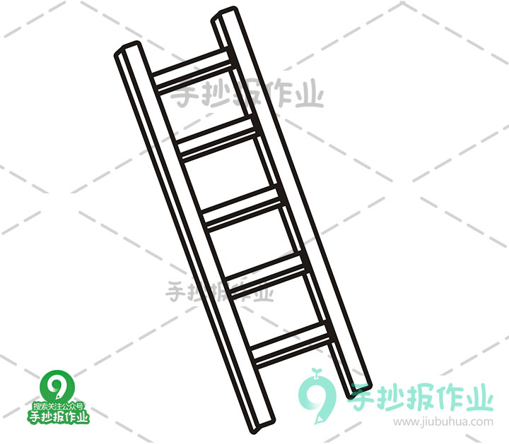 梯子图片卡通可爱简笔画,梯子图片卡通可爱简笔画大全