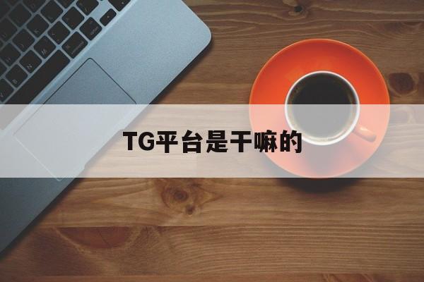 关于TG平台是干嘛的的信息 关于TG平台是干嘛的的信息